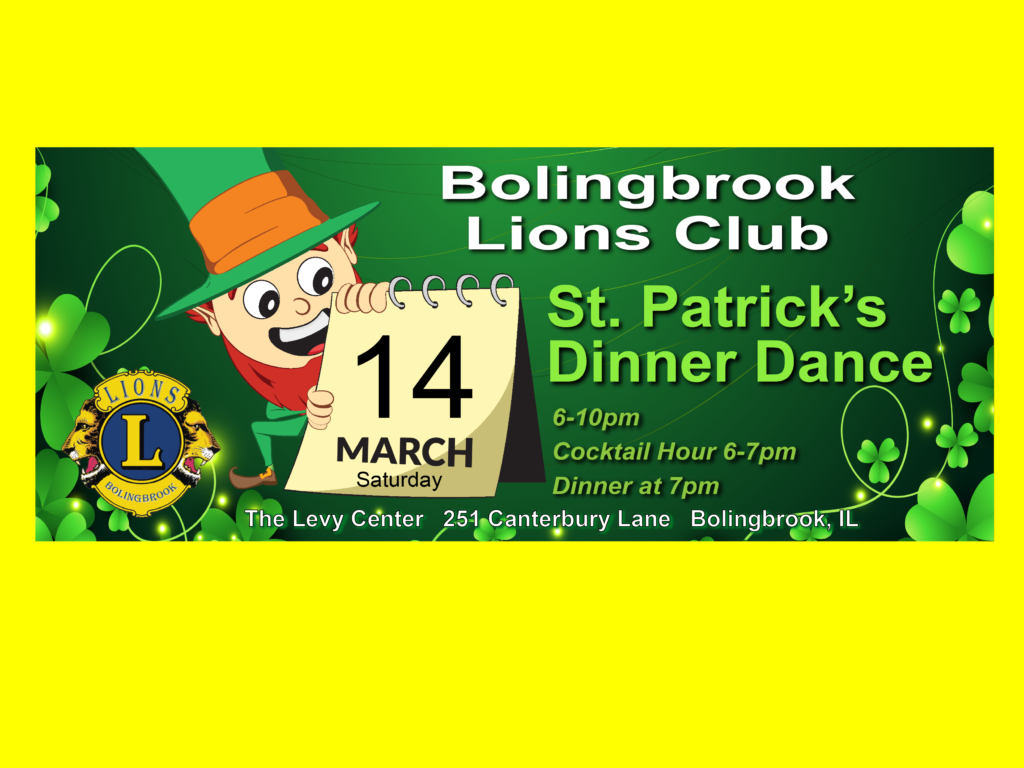 Bolingbrook Lions Club St. Patrick's Dinner Dance