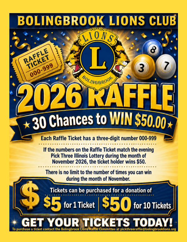 2026 Lottery Raffle